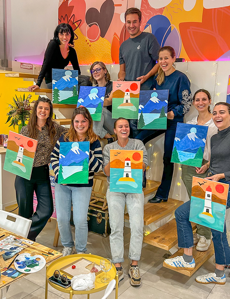 atelier apéro et peinture à aix en provence les expériences way